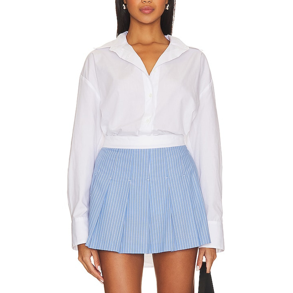 Enza Costa Luxe Longsleeve Shirt Size S